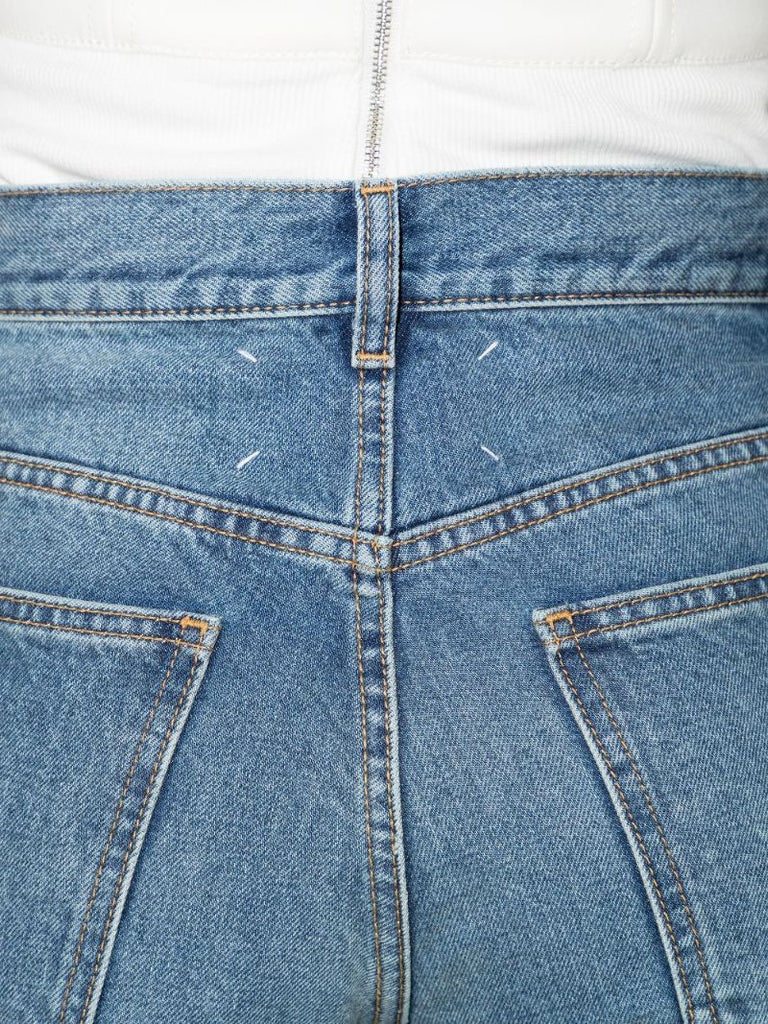 High Waist Straight Leg Jeans