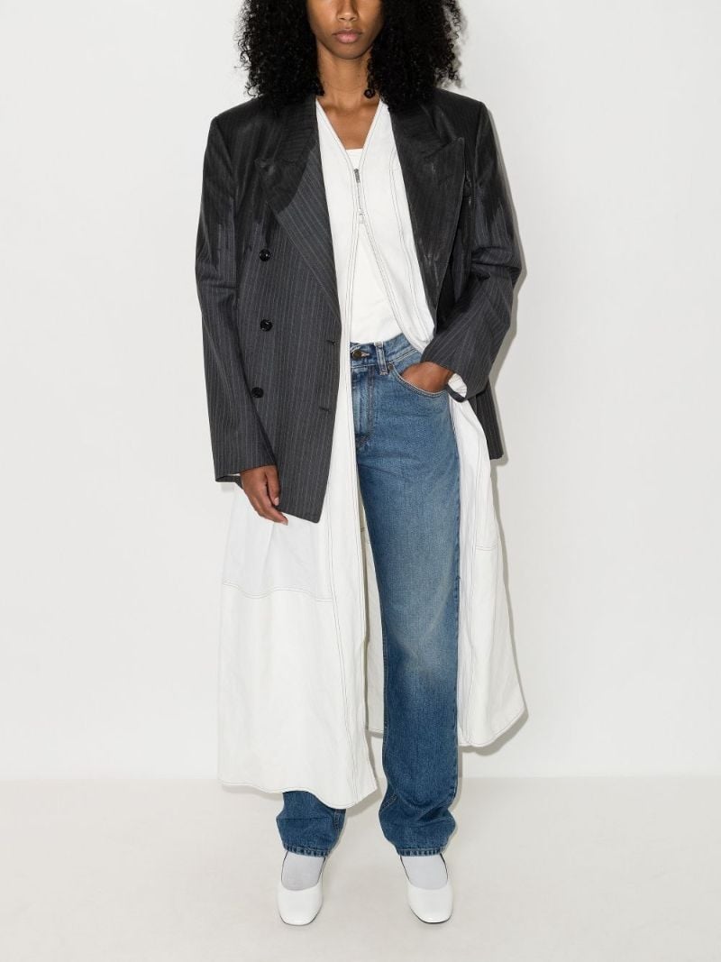 High Waist Straight Leg Jeans