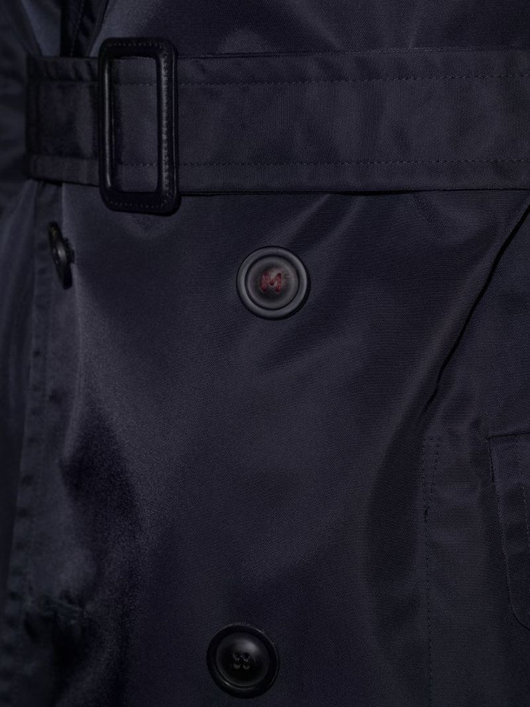 Belted Double-breasted Trench Coat
