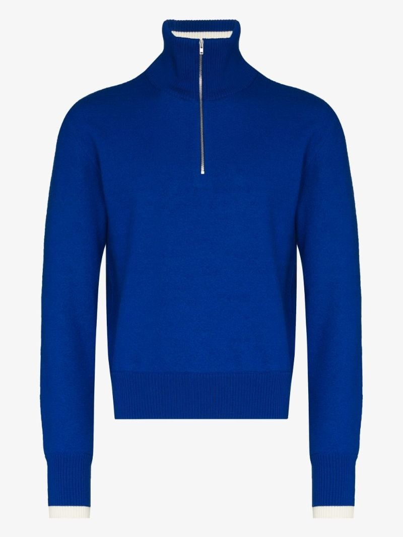 High Neck Wool Sweater
