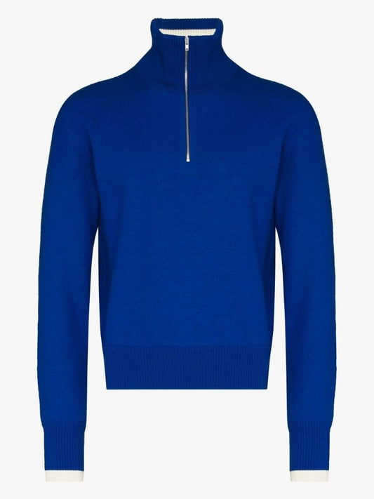 High Neck Wool Sweater