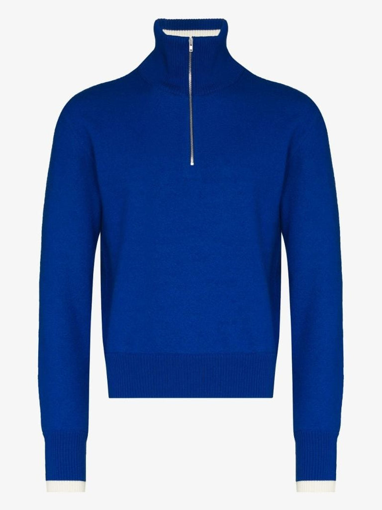 High Neck Wool Sweater