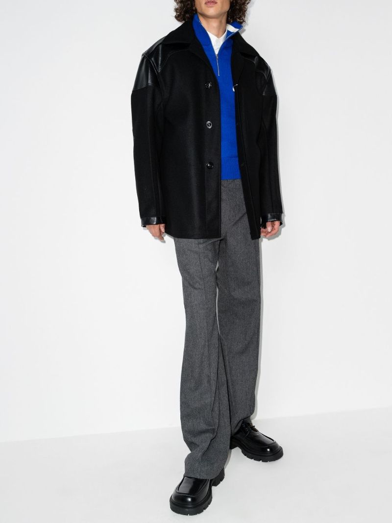 High Neck Wool Sweater