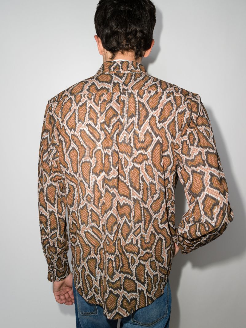 Python Print Cotton Shirt