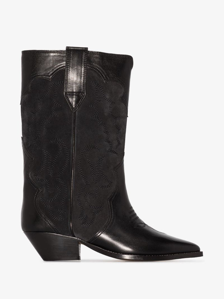 Black Duerto 40 Leather Boots