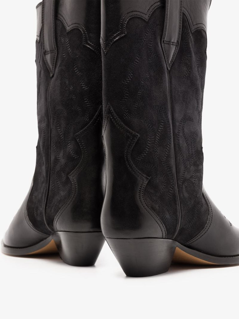 Black Duerto 40 Leather Boots