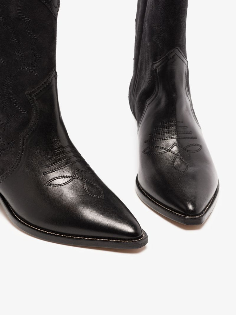 Black Duerto 40 Leather Boots