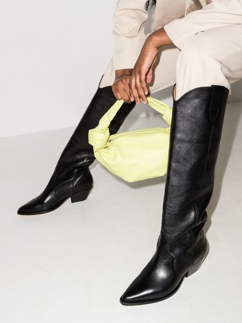 Black Denvee 40 Western Boots