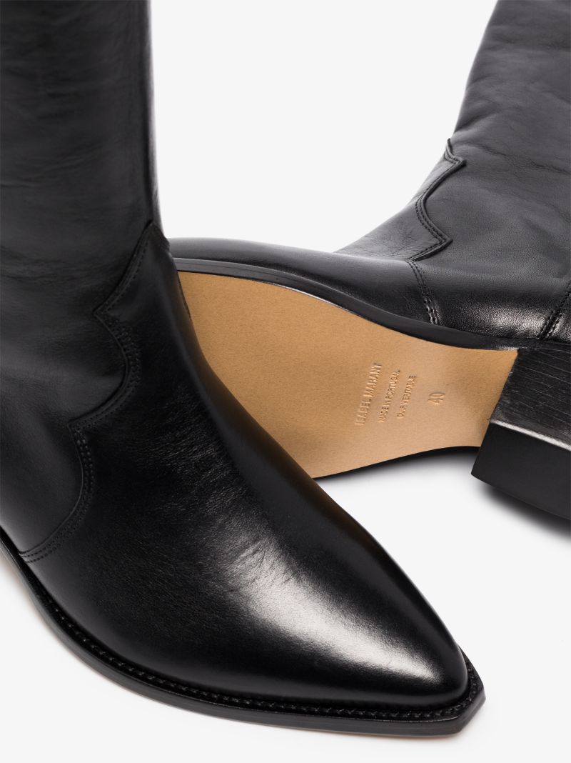 Black Denvee 40 Western Boots