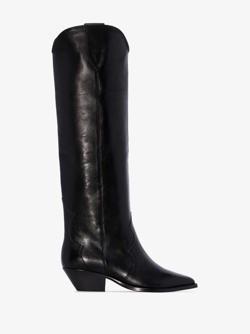Black Denvee 40 Western Boots