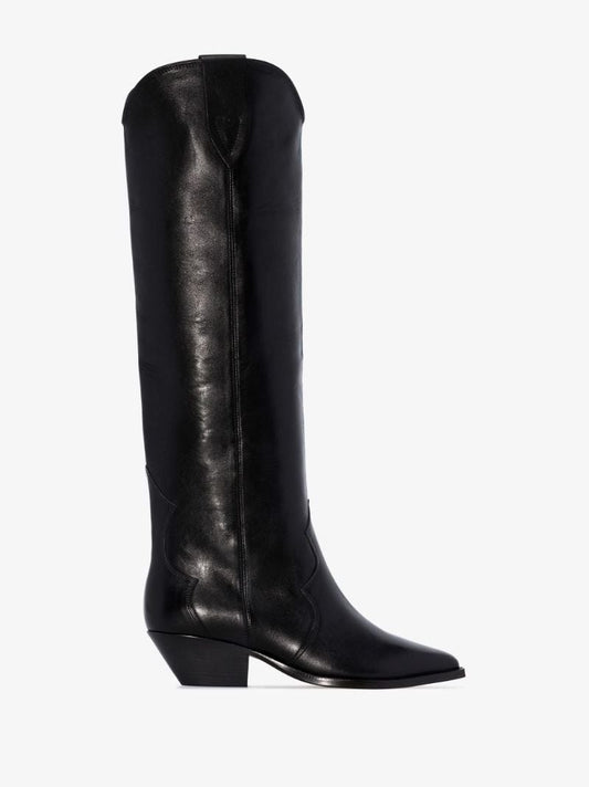 Black Denvee 40 Western Boots