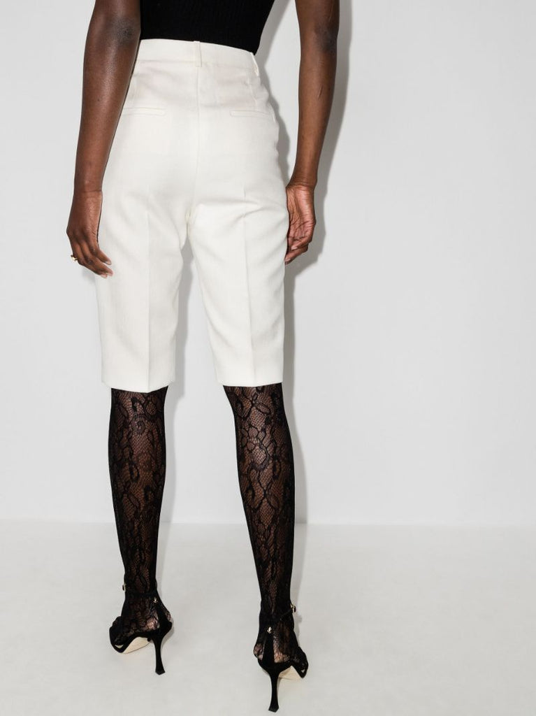 Tailored Wool Shorts