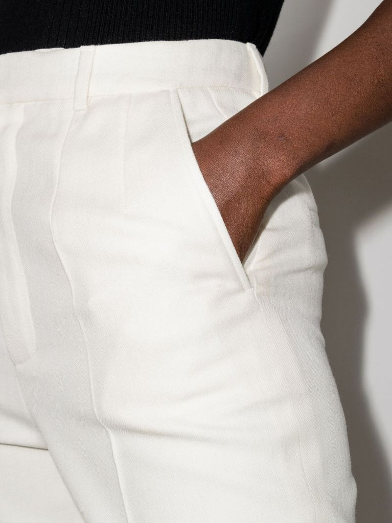 Tailored Wool Shorts