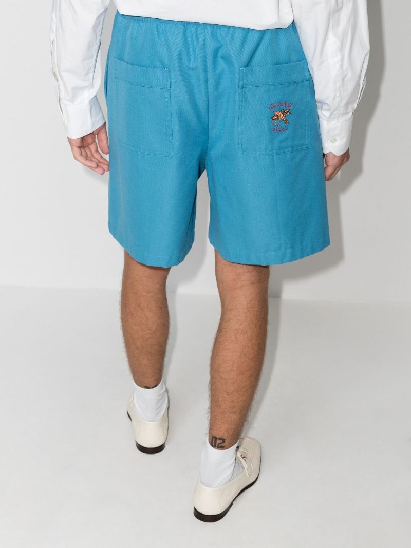 X Freya Hartas Animal Embroidered Shorts