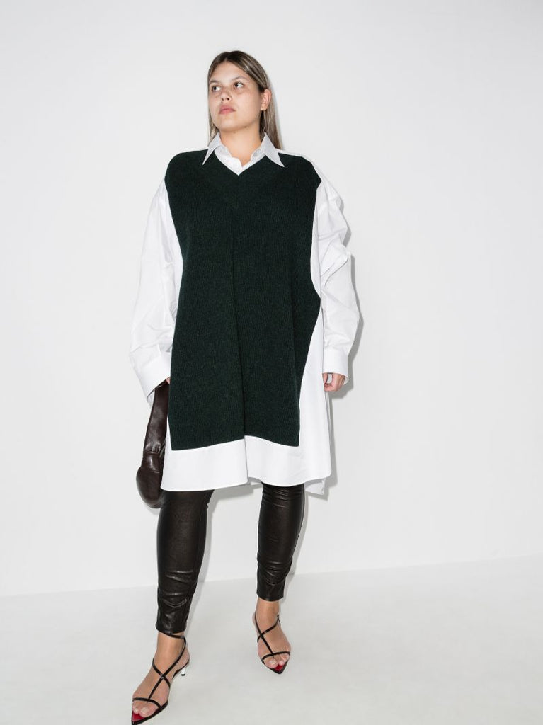 Faux Leather Skinny Trousers