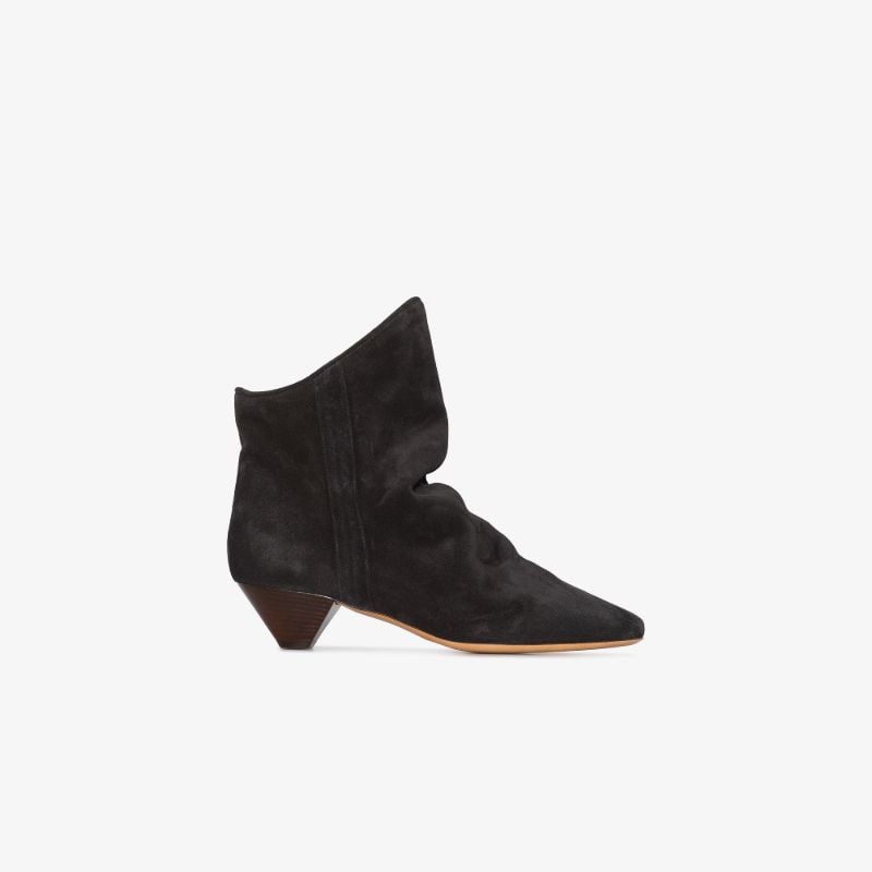 Black Doey 40 Suede Ankle Boots