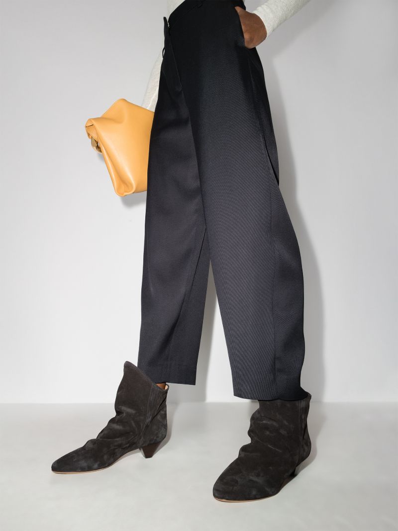 Black Doey 40 Suede Ankle Boots