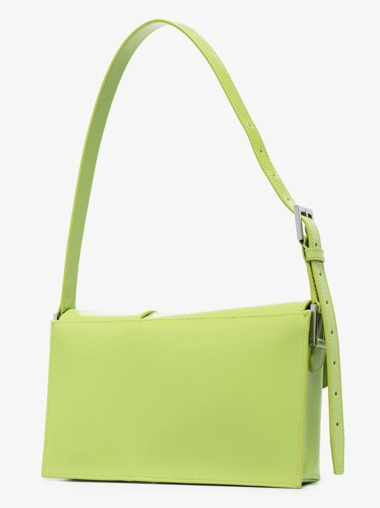 Green Billy Leather Shoulder Bag