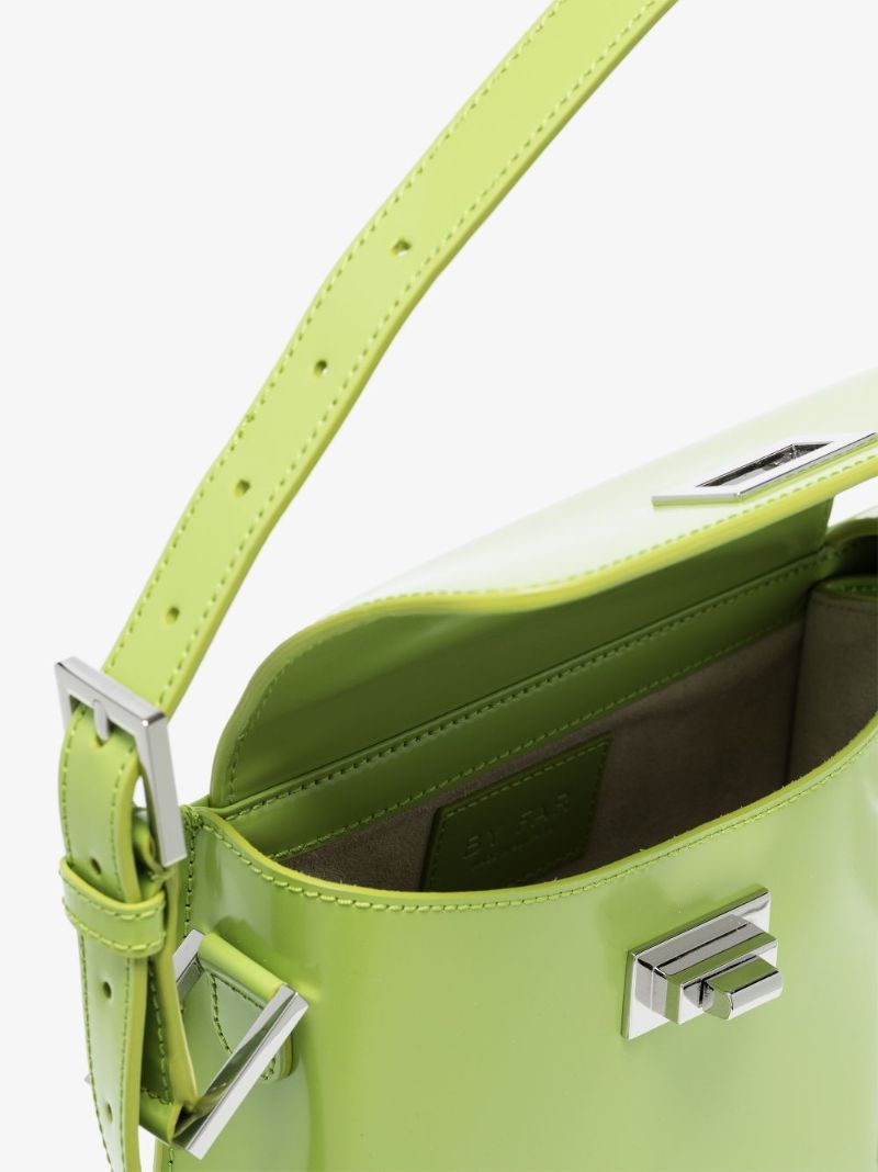 Green Billy Leather Shoulder Bag