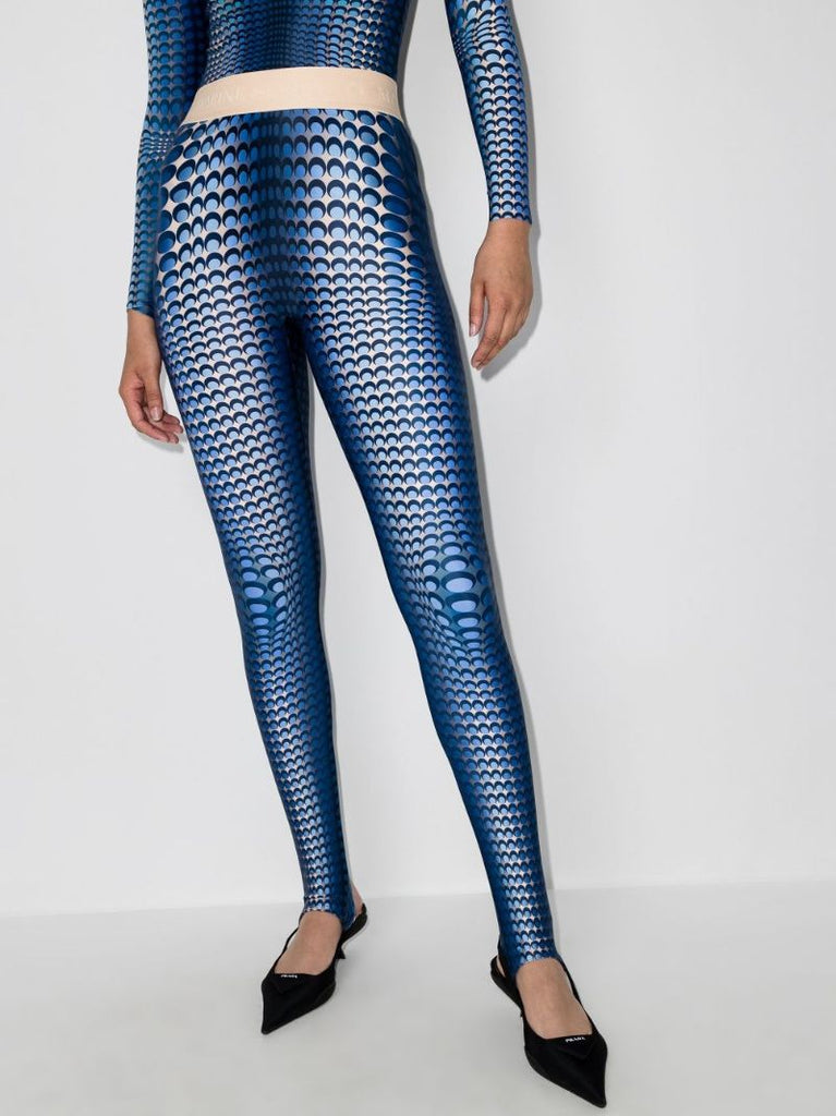 Full Moon-print Leggings