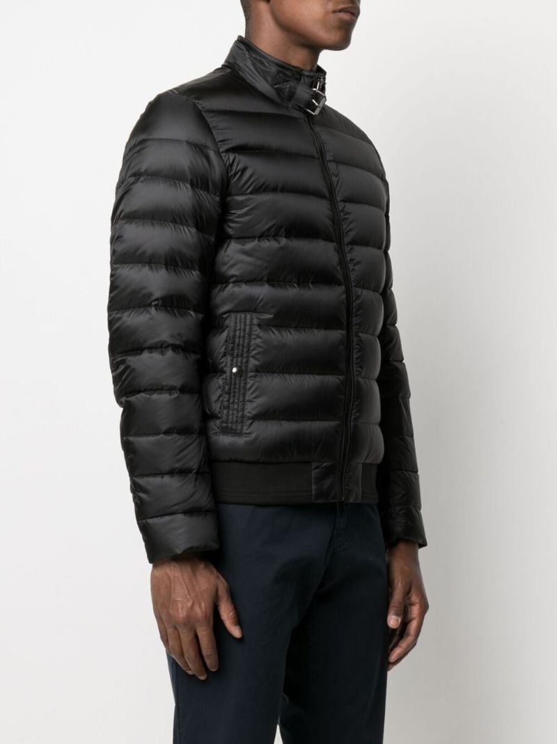 Black Circuit Padded Down Jacket