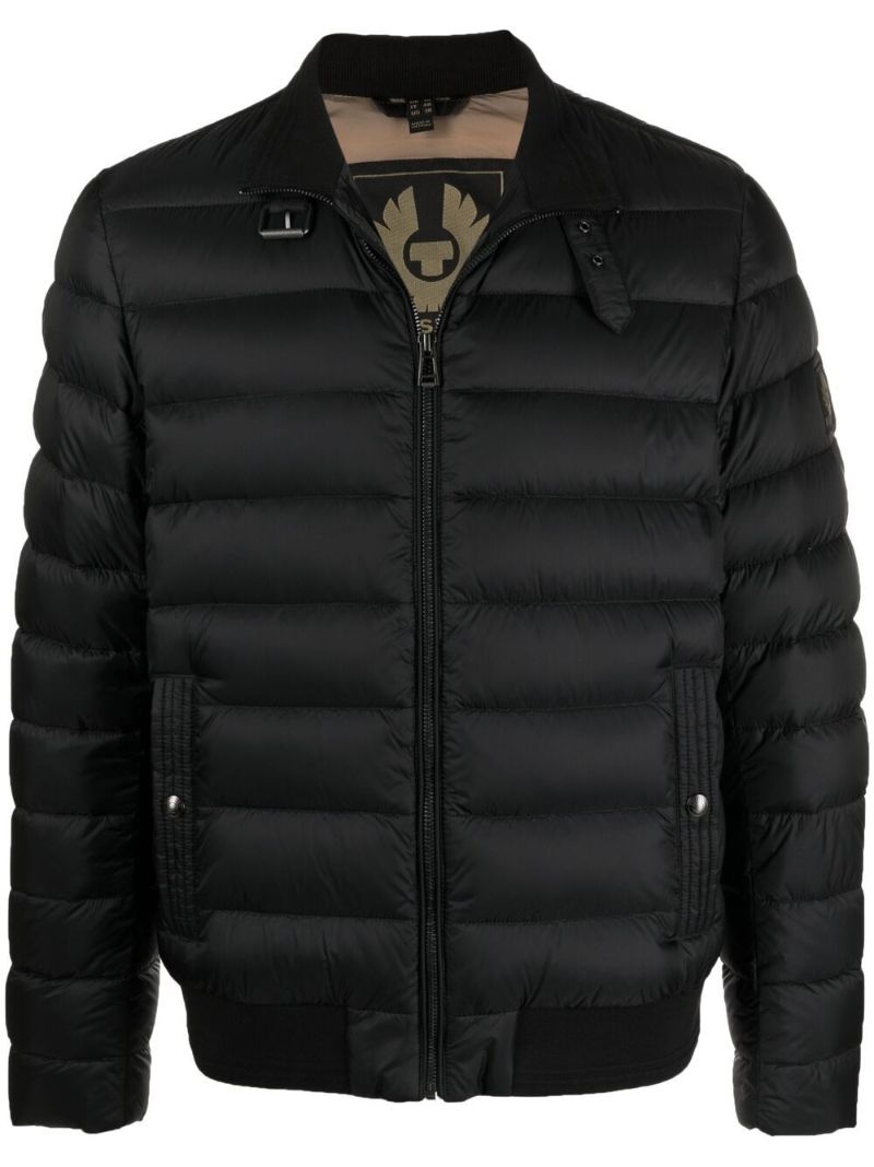 Black Circuit Padded Down Jacket