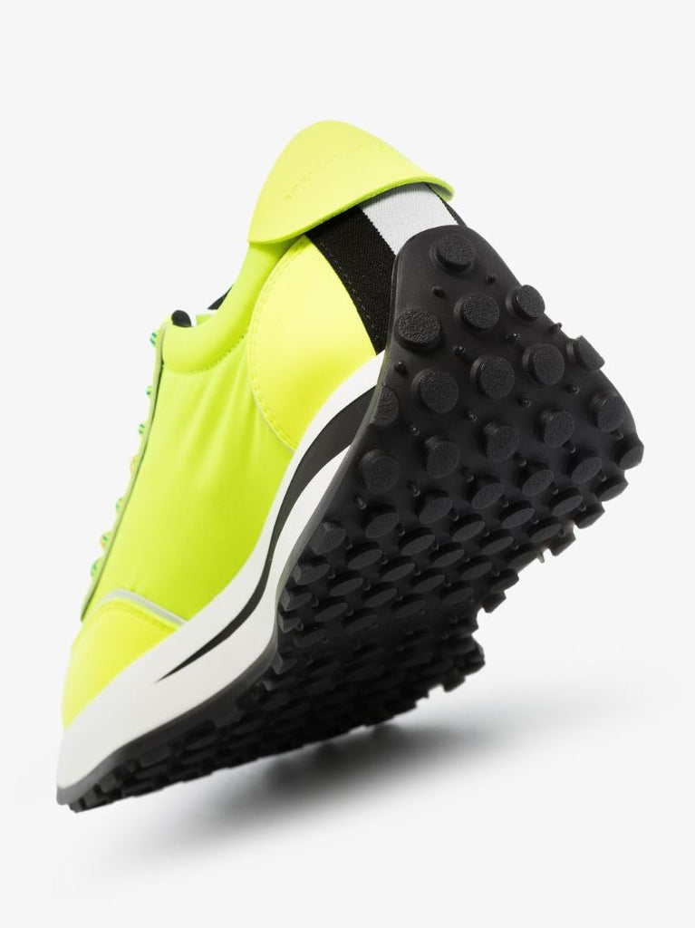 Yellow Reclypse Panelled Sneakers