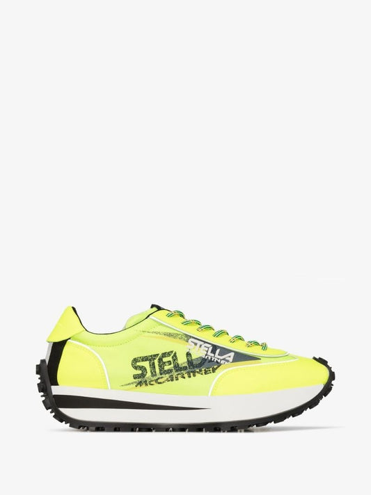 Yellow Reclypse Panelled Sneakers