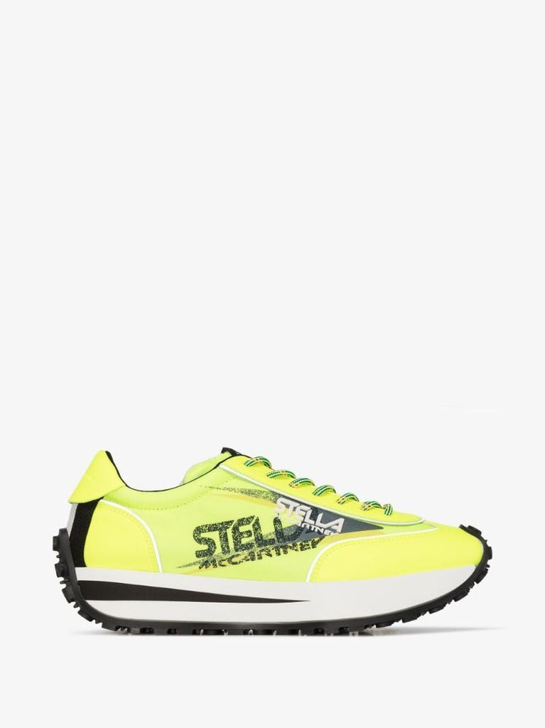 Yellow Reclypse Panelled Sneakers
