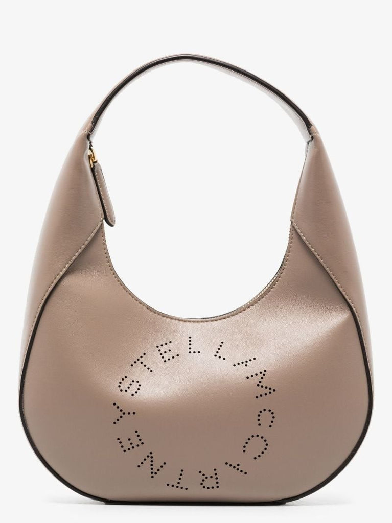 Neutral Small Logo Shoulder Bag