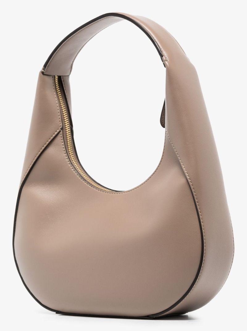 Neutral Small Logo Shoulder Bag