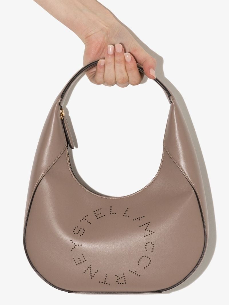 Neutral Small Logo Shoulder Bag