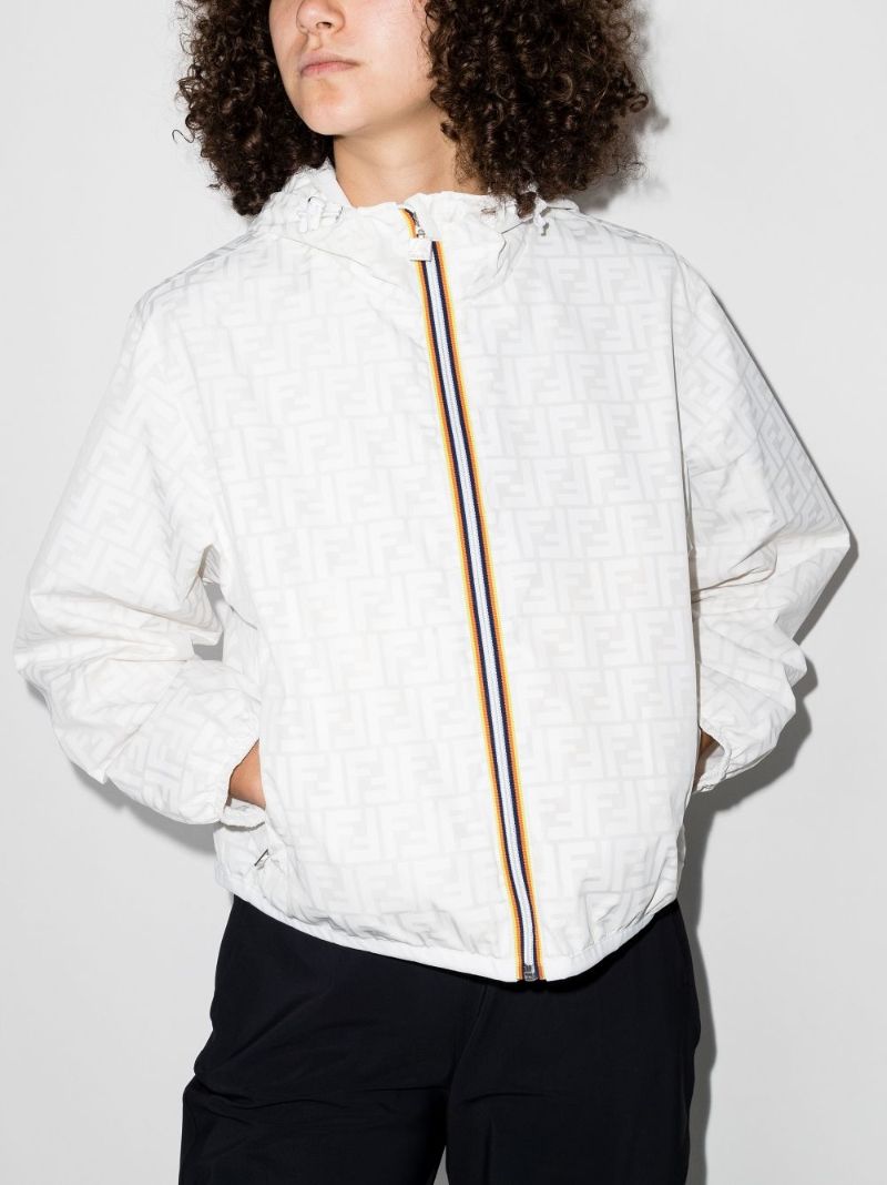 Ff-print Hooded Jacket