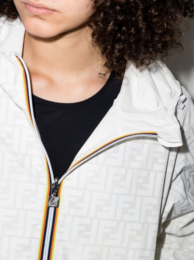 Ff-print Hooded Jacket