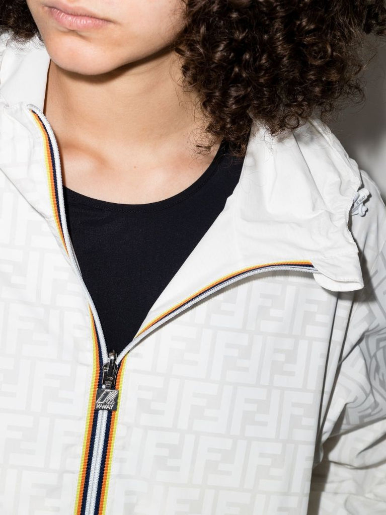Ff-print Hooded Jacket