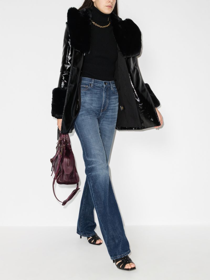 Blue Straight-leg Jeans