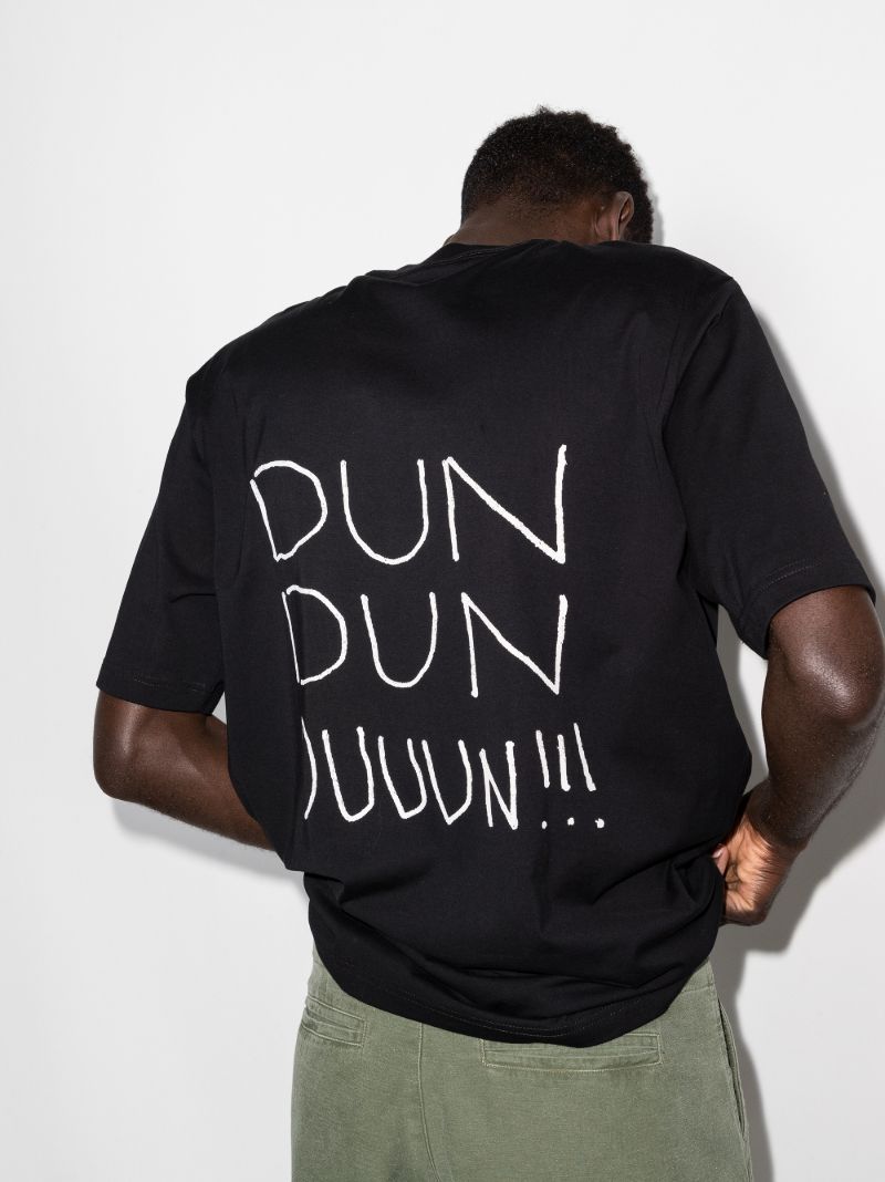 Dun Dun Dun Print T-shirt