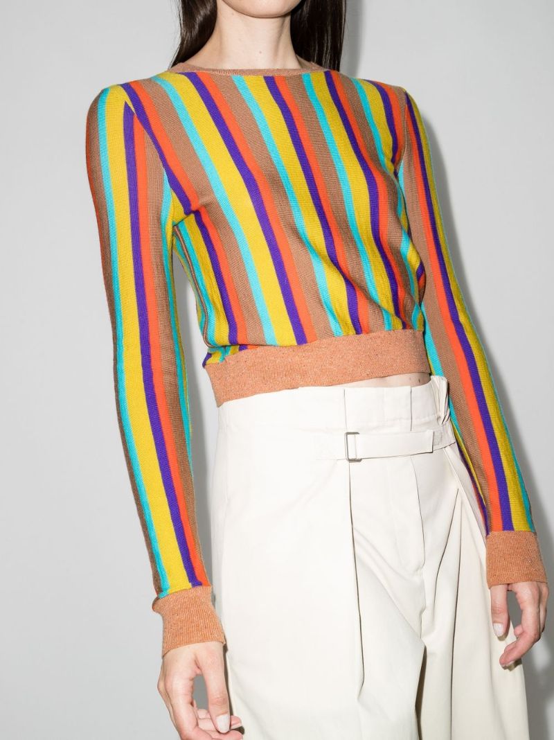Multicolour X Karl Lagerfeld Striped Sweater