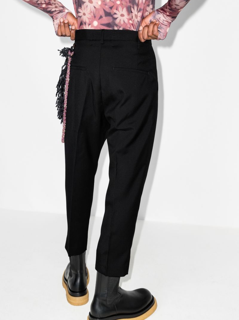 Tapered Cotton Trousers