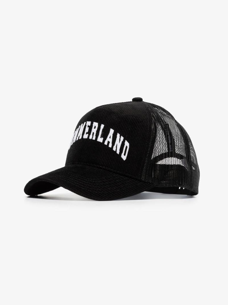 Black Summerland Corduroy Trucker Hat