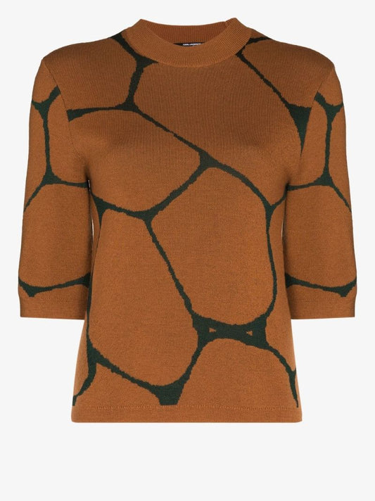 X Karl Lagerfeld Knitted Top
