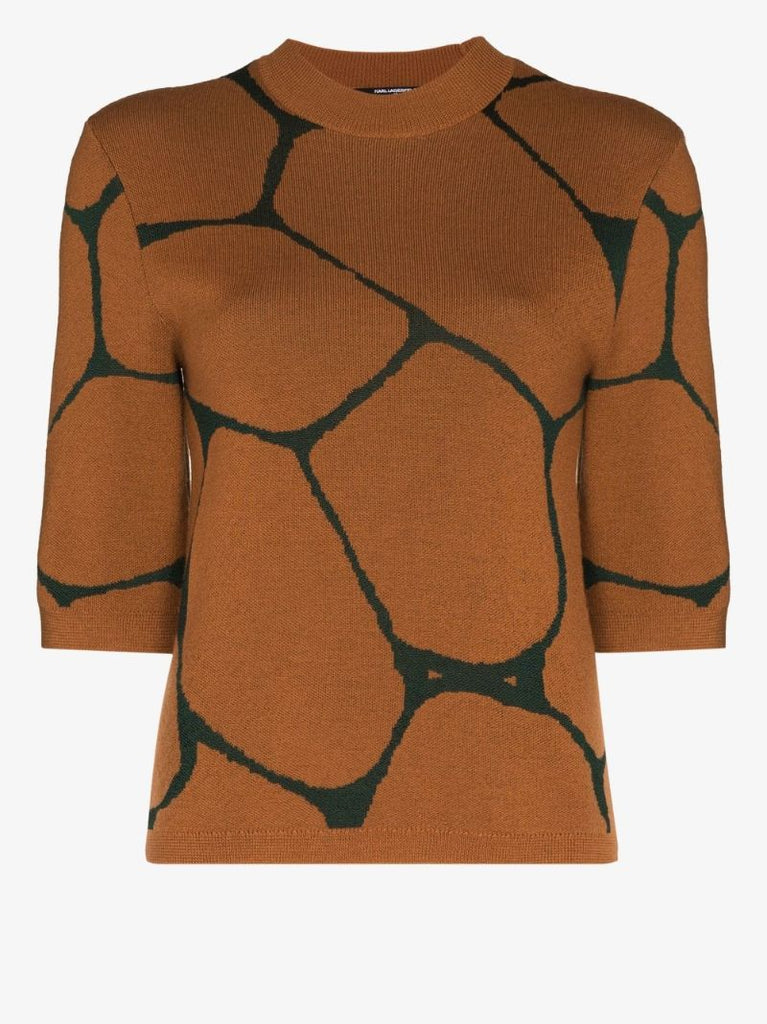 X Karl Lagerfeld Knitted Top