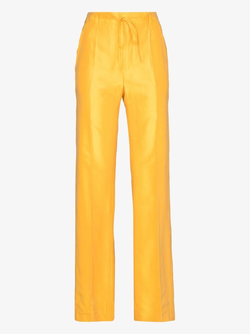 X Karl Lagerfeld Tailored Silk Trousers