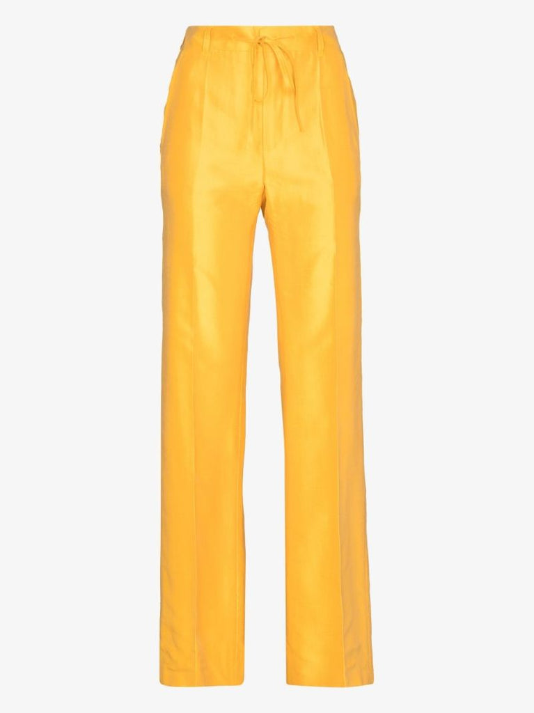 X Karl Lagerfeld Tailored Silk Trousers