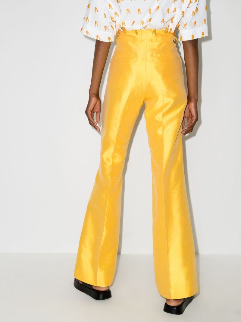 X Karl Lagerfeld Tailored Silk Trousers