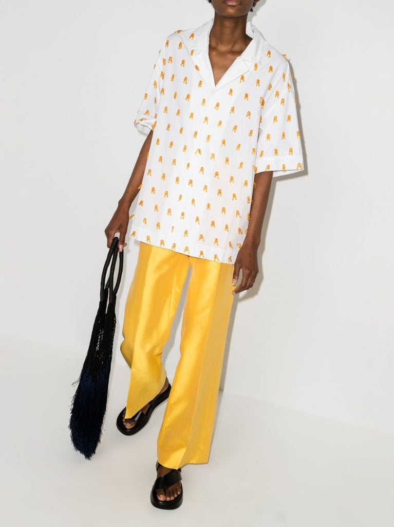 X Karl Lagerfeld Tailored Silk Trousers