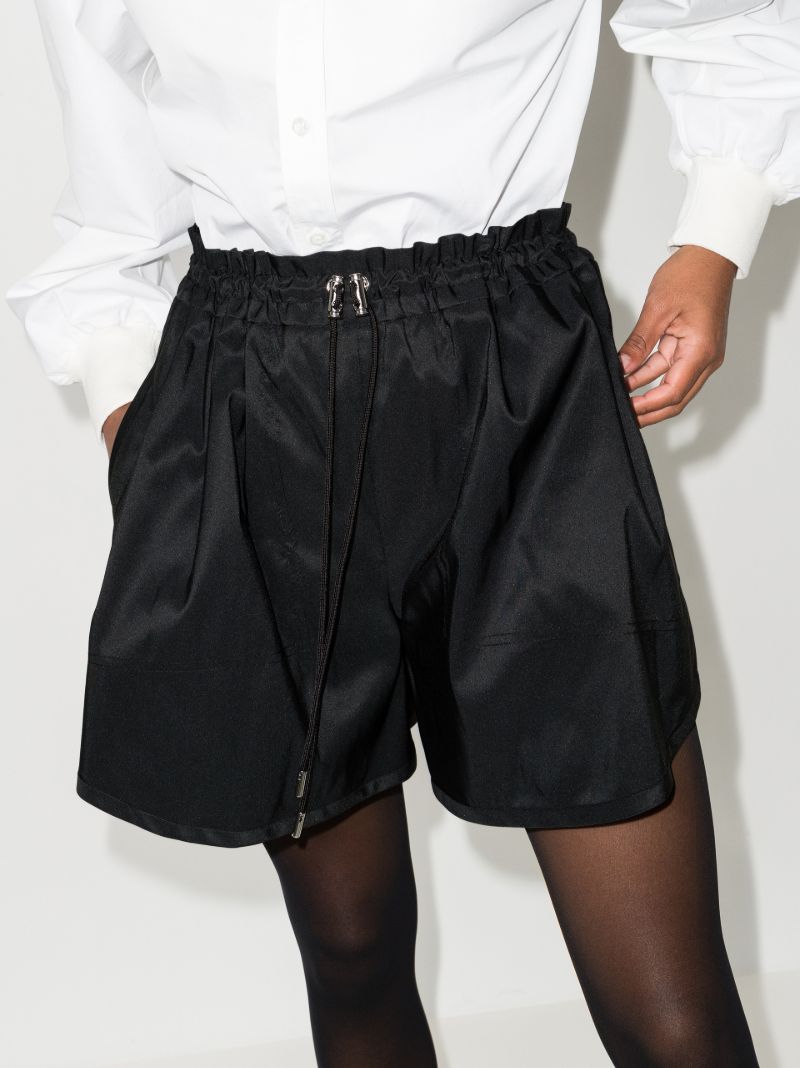 High Waist Flared Shorts