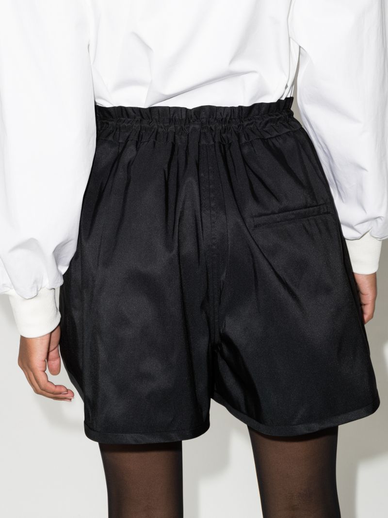 High Waist Flared Shorts