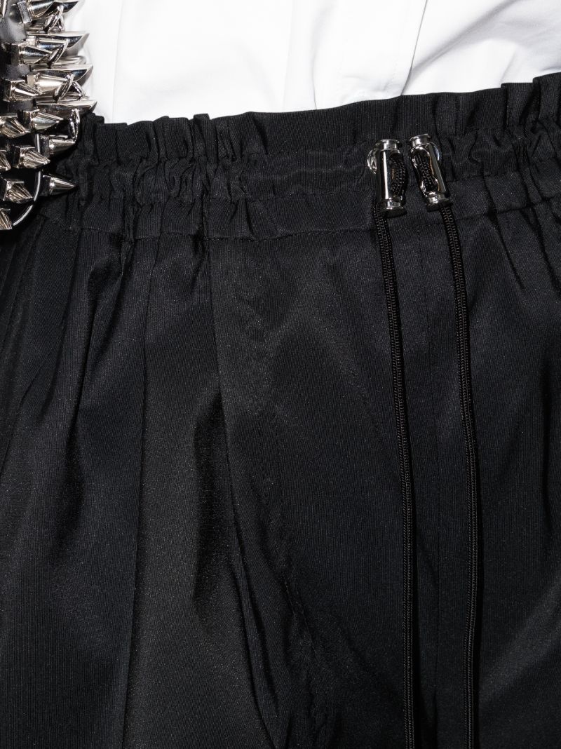 High Waist Flared Shorts