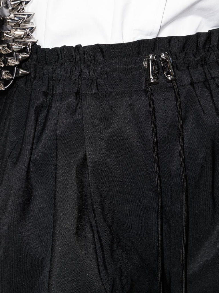High Waist Flared Shorts